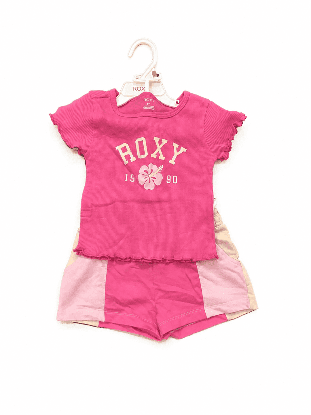 Roxy girls pink shade suit - 1